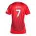 Maillot de foot Manchester United Mason Mount #7 Domicile vêtements Femmes 2024-25 Manches Courtes